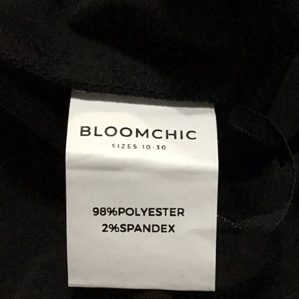 Bloomchic faux leather pants/leggins, size 12, NWT. - Picture 11 of 12